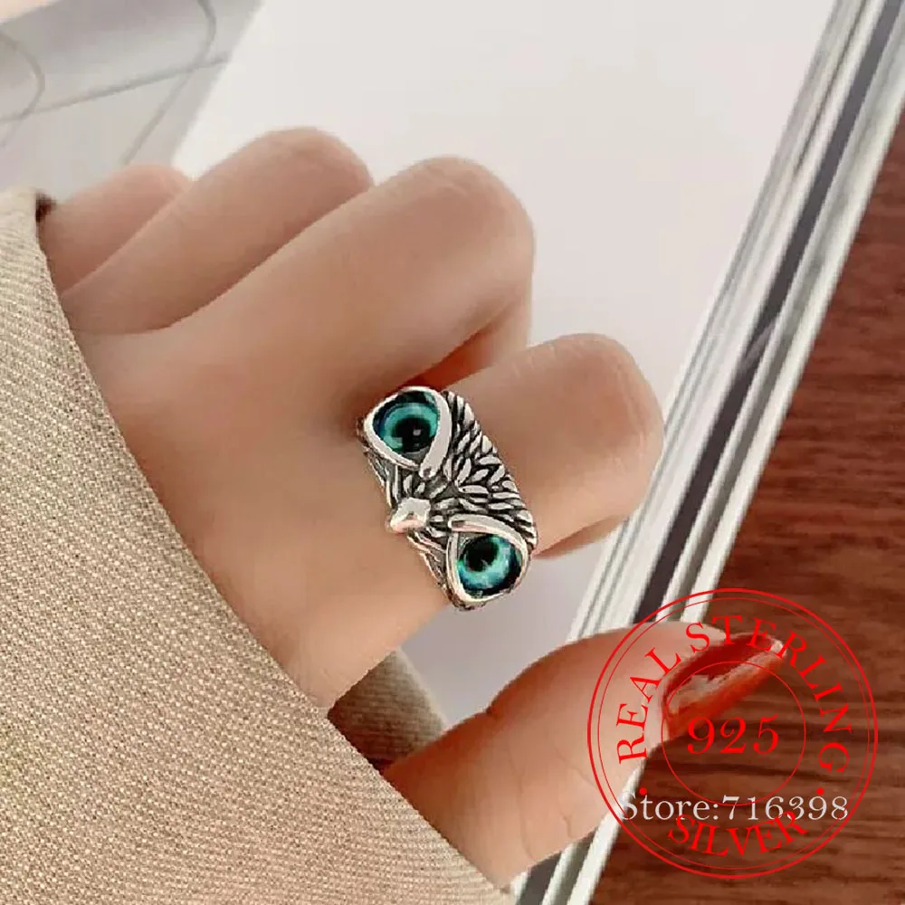 

925 Sterling Silver Owl Rings For Women Wholesale Luxury Quality Jewelry News Trends 2024 Free Shipping Offers