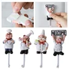 Powerful Cartoon Chef Racks Holders Hook Adhesive Door Clothes Coat Hat Bathroom Towel Hook Hanger Kitchen Wall Key Holder 4