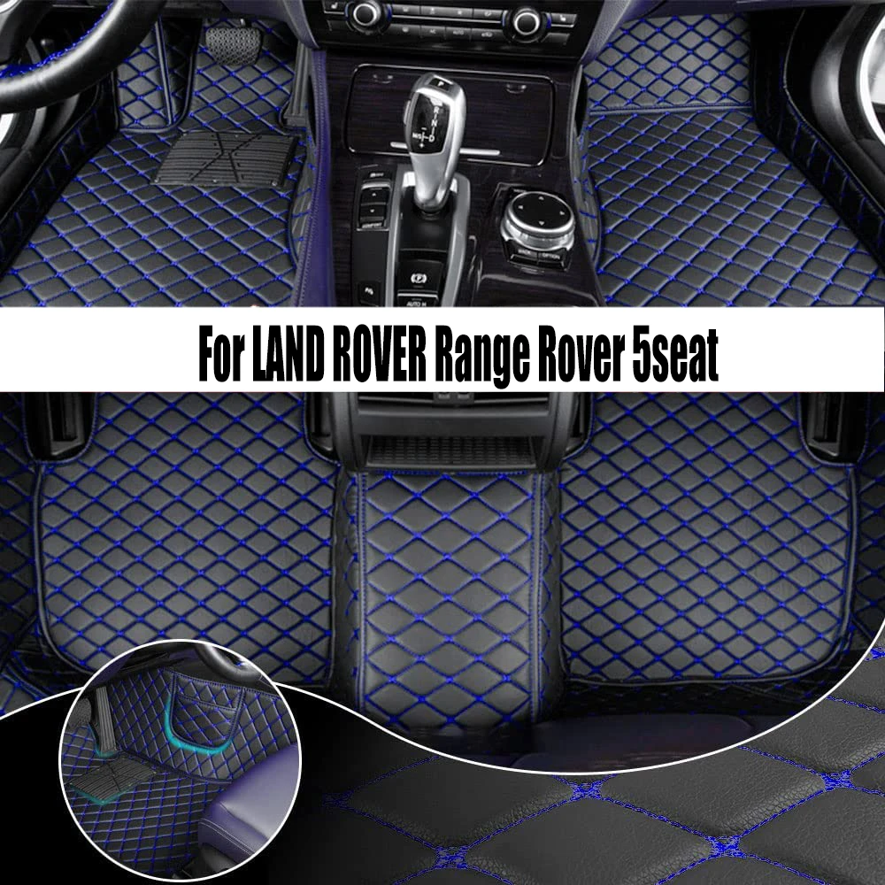 

Custom Car Floor Mat For LAND ROVER Range Rover 5seat 2018-2019 Year Upgraded Version Foot Coche Accessories Carpets