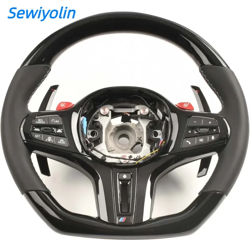 

Автомобильный руль из углеродного волокна для BMW G20 G28 G22 G29 F87 G80 F82 F83 G30 G31 G32 G38 G11 G12 G01 G02 G05 G06 F90 F92 F93
