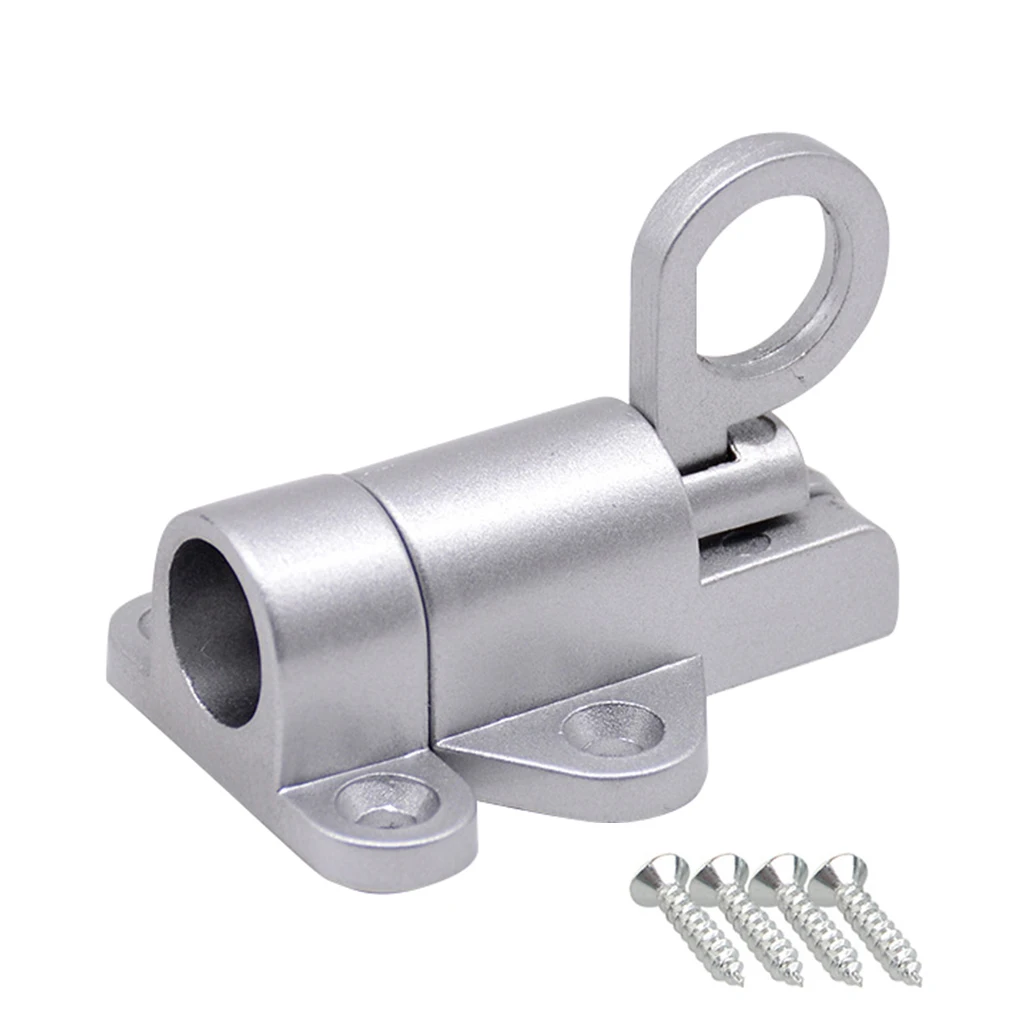 Automatic Door Bolt Latch Home Office Hotel Gate Aluminum Alloy Spring Bounce Window Lock door latch