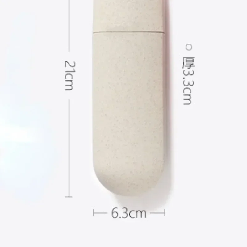 Toothbrush Holder Large Capacity Toothbrush Toothpaste Box Portable Travel Business Outdoor Washing Protect Cover