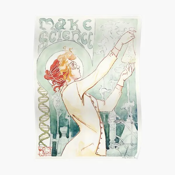 

Make Science Poster Wall Home Vintage Print Decor Modern Decoration Room Painting Art Mural Picture Funny No Frame