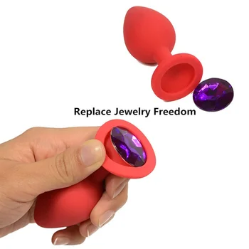 Anal Plug Prostata Massage Dildo ButtPlug Ass Butt Vaginal Stimulator Silicone Anus Sex Toys For Women Men Gay Bullet Journal 2