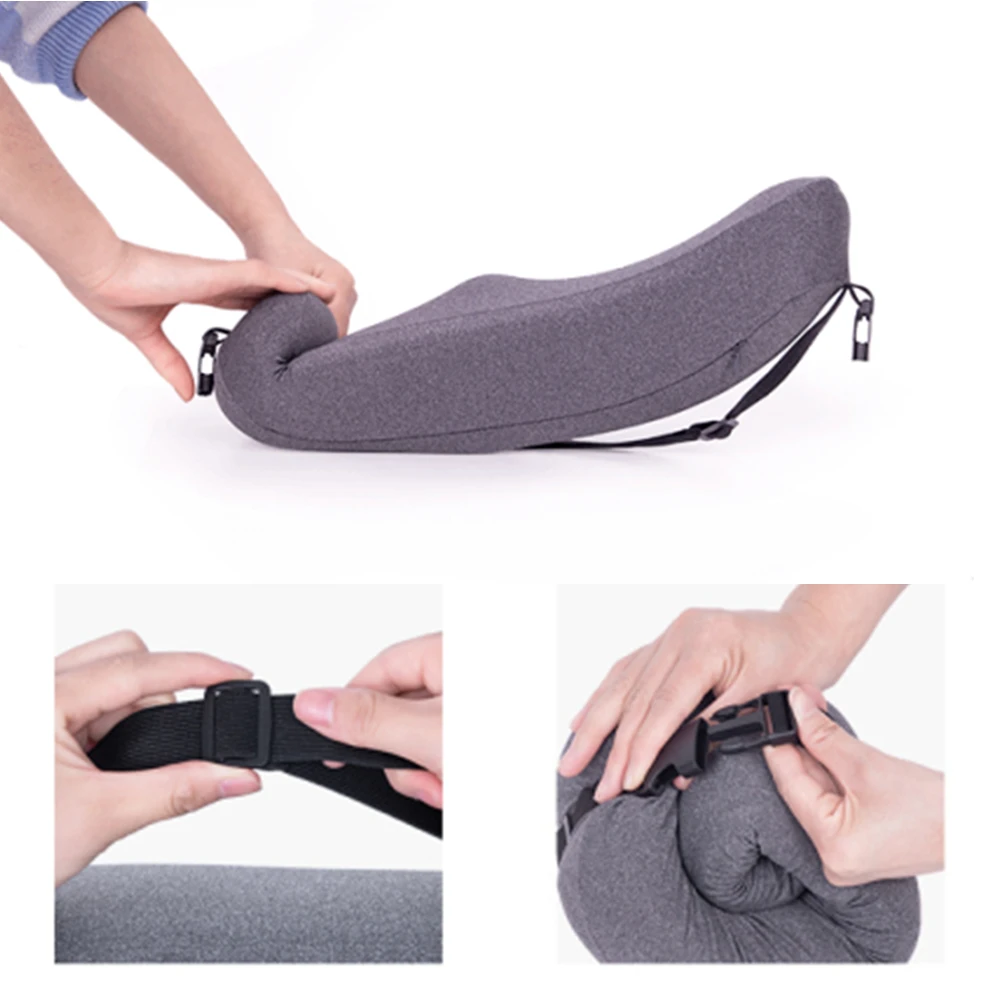 Lumbar Roll for Back Support 100% Memory Foam 11 Inches with 4.5 Inches  Diameter