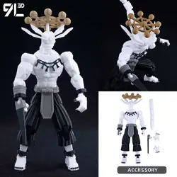 Jujutsu Kaisen Fushiguro Toji Shapeshifting Anime Action Figure Ornament Gift (JJK 13cm Mahoraga)
