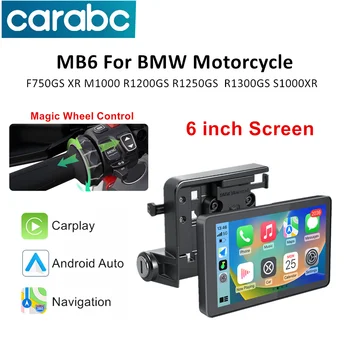 6 "Moto GPS Wireless Carplay Android Auto Schermo MB6 Speciale Per BMW F750GS XR M1000 R1200GS R1250GS S1000XR R1300GS