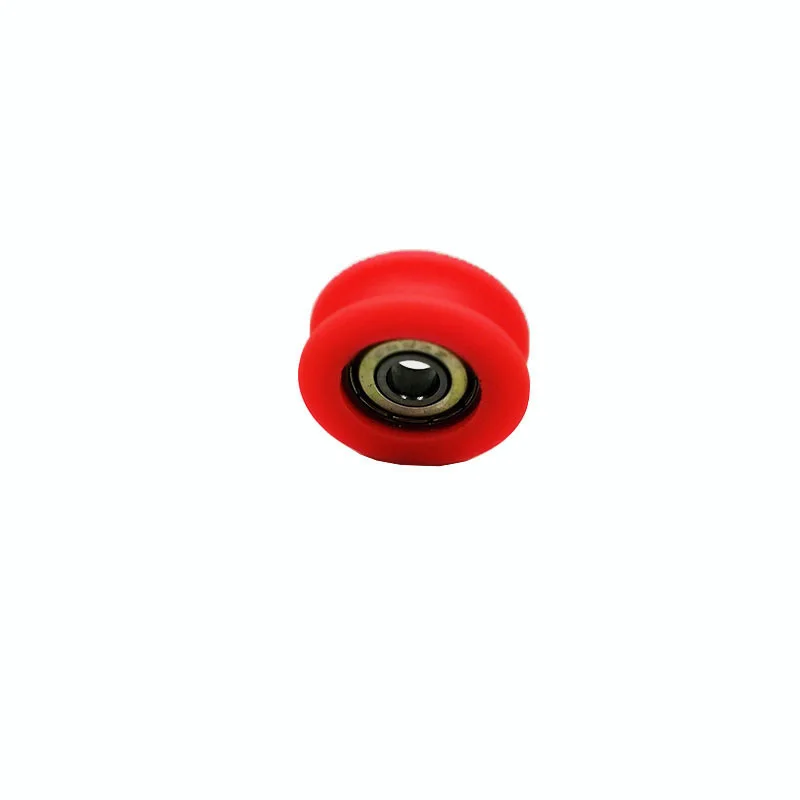Miniature Bearing Pulley Concave Pulley Sliding Door Furniture Wardrobe Sliding Door Cabinet U-groove miniature bearings mini ball bearing 4PCS