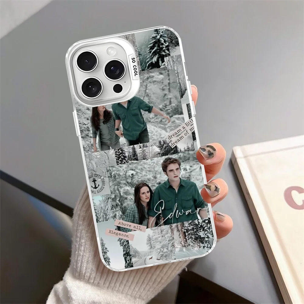 Twilight Isabella & Edward Cullen Decorative Phone Case Back Cover