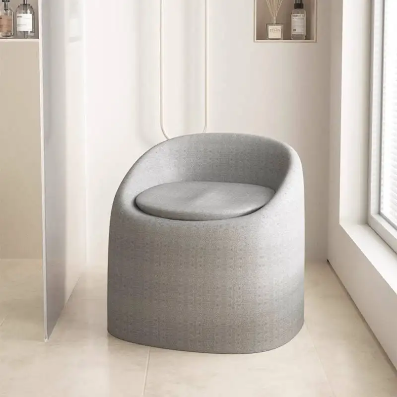 Modern Anti Slip Bathroom Chair Toilet Disabled Nordic Small Chair Foldable Portable Ergonomic Taburete Ducha Furniture Home