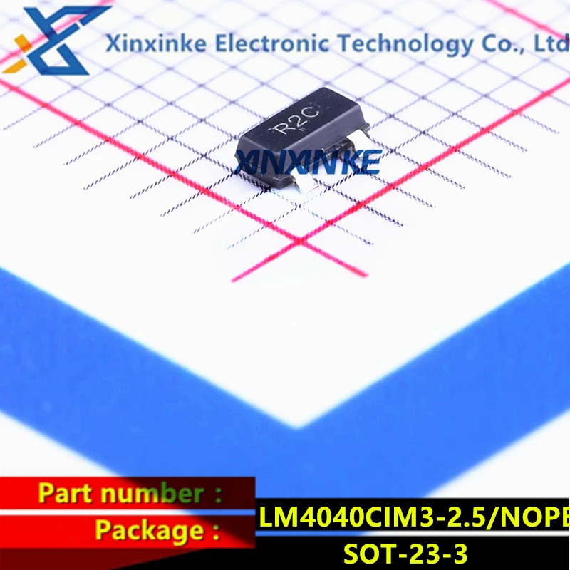 

5PCS LM4040CIM3-2.5/NOPB SOT-23-3 Mark:R2C Voltage References PREC MICROPWR SHUNT VLTG REF Power Management ICs Brand New