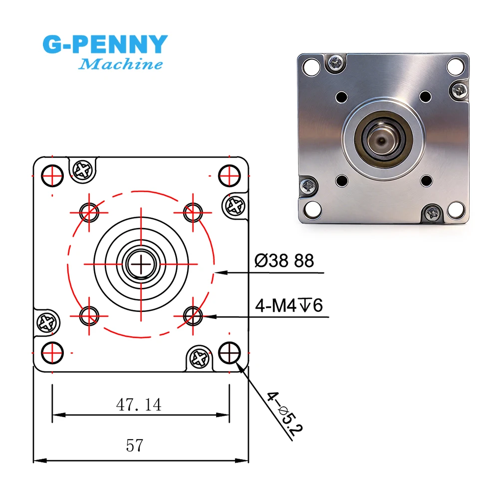 G-Penny IESV57-30-10-36-17BC JMC 서보 모터 17Bit NEMA23 100W 36V DC 3000rpm 통합 드라이브 모터 CNC 라우터 산업용 모터