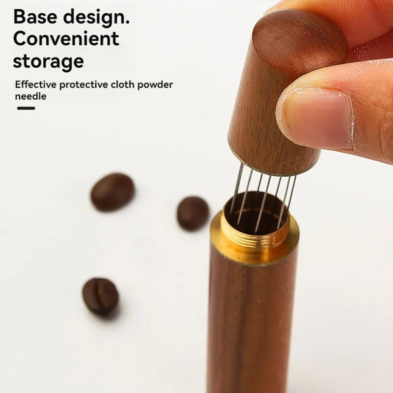 Description Picture 6 of itemCoffee Powder Tamper Espresso Powder Stirrer Distributor Leveler Wdtstainless Steel Tools Cafe Stirring Barista Accessories