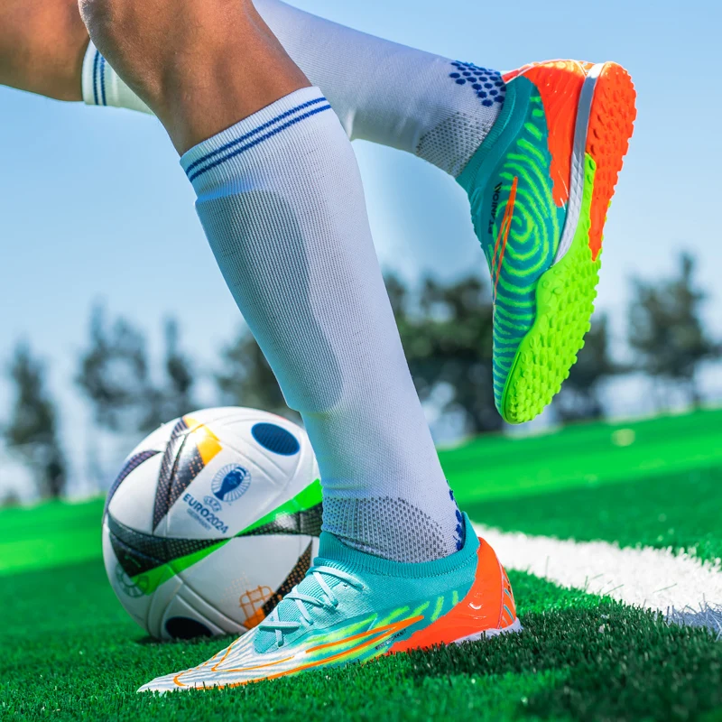 Description Picture 4 of itemMen's Society Football Boot Original Outdoor Sports Field Training TF/FG Futsal Court Football Shoes Childrens Soccer Shoes Kids