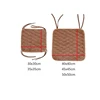 Plush Office Chair Seat Cushion Home Decoration Dining Chair Mat Anti-Slip Cushion With String Square Student Stools Pads 4