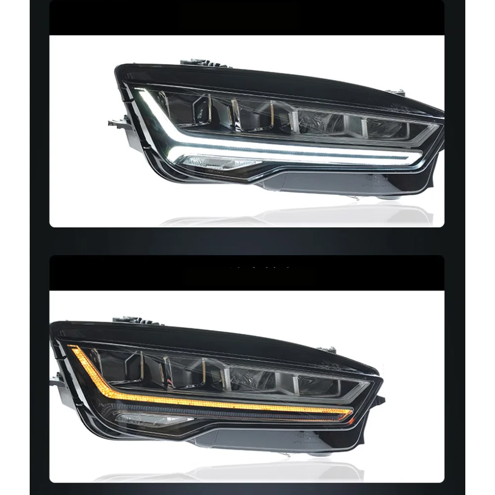 アウディA7 ヘッドライト Audi AUDI アウディ 純正 LED ヘッドランプ 右側 A7 4G