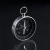 Portable Aluminum Lightweight Emergency Compass Outdoor Survival Compass Tool G44-2 Navigation Wild Tool Black 4