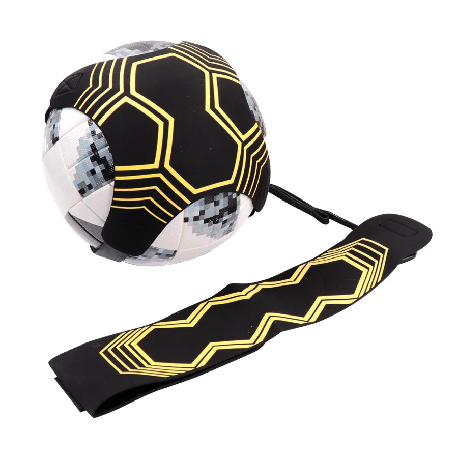 Adjustable Football Kick Trainer Soccer Ball Train Equipment Practice Belt LY 
