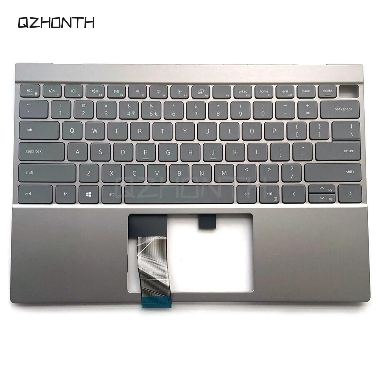 

New For Dell Inspiron 5000 5310 Palmrest Upper Case with US Backlit Keyboard (Gray) 0WGFFX 13.3"