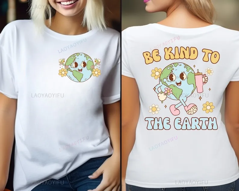 

Женская хлопковая Футболка с принтом, с принтом