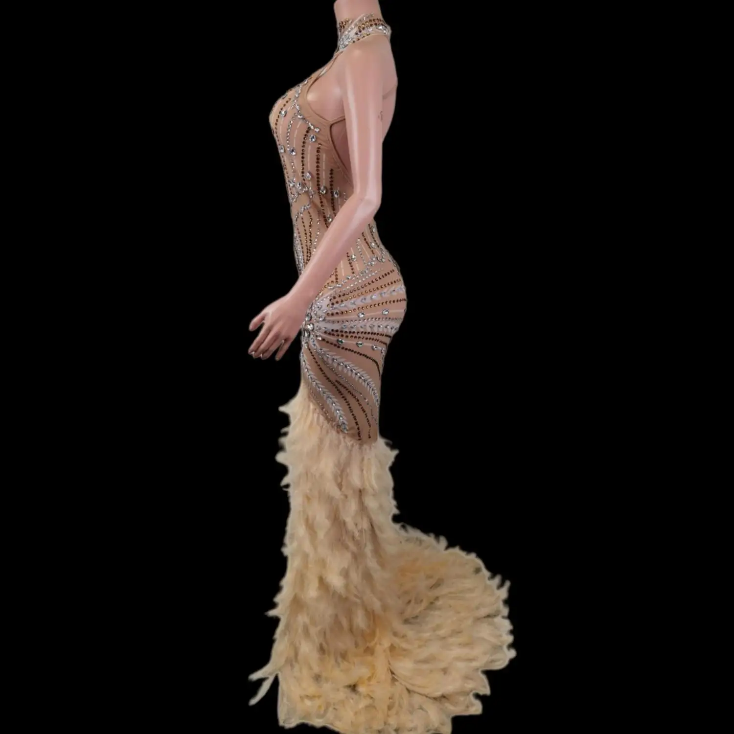 Рисунок 4 - Роскошное элегантное вечернее платье-русалка