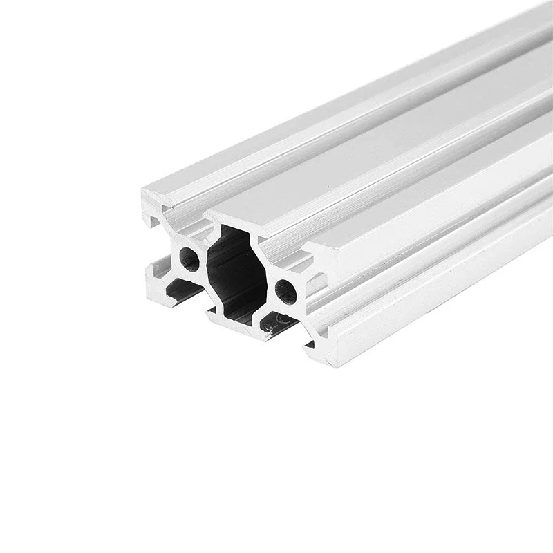 2040 3D Printer Parts 2040 Aluminum Profile European Standard T/V Slot Anodized Linear Rail 100-1000mm Extrusion Cnc Part