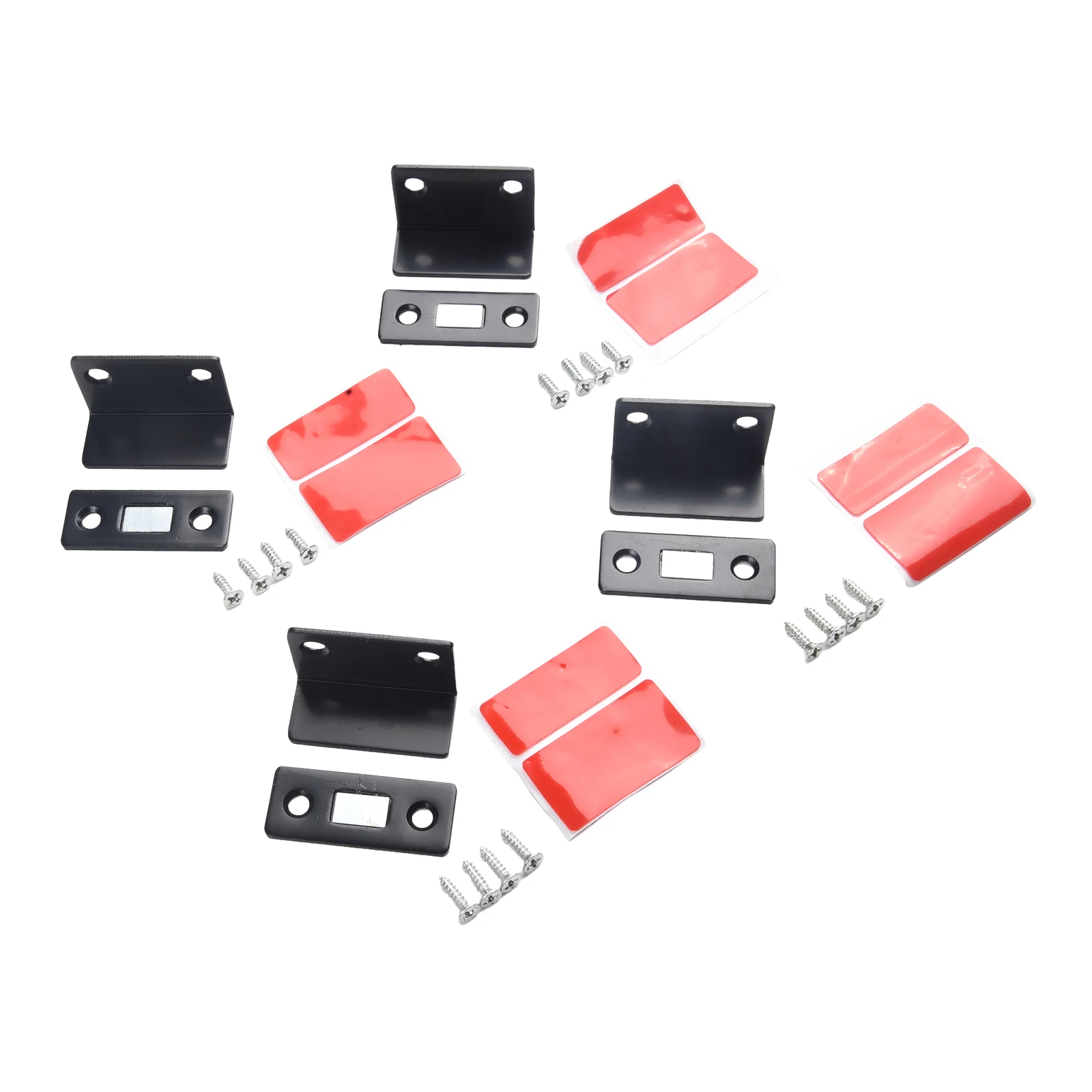 Cabinet Suction Magnetic Catch For Door Cabinet Invisible Door Suction Magnetic Catch Latch Secure Closure 4PCS