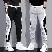 Hip-hop Drawstring Casual Sweatpants, Fashionable and Comfortable Pants for Sports Training and Running, Available in Plus Sizes
