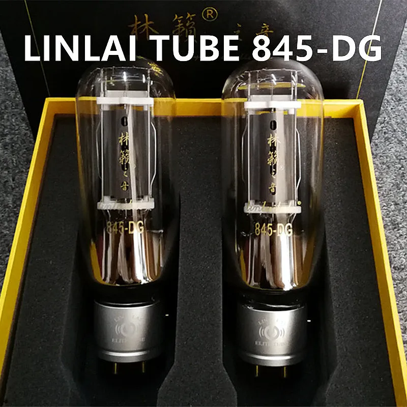 LINLAI Vacuum Tube 845-DG 805A-DG 211-DG Replace 805 845 211 805A HIFI Audio Valve Electronic Tube Amplifier Kit DIY Match Quad amptata ef86 replace 6sj7 6j8p 6 8 vacuum tube socket adapter diy valve converter amp