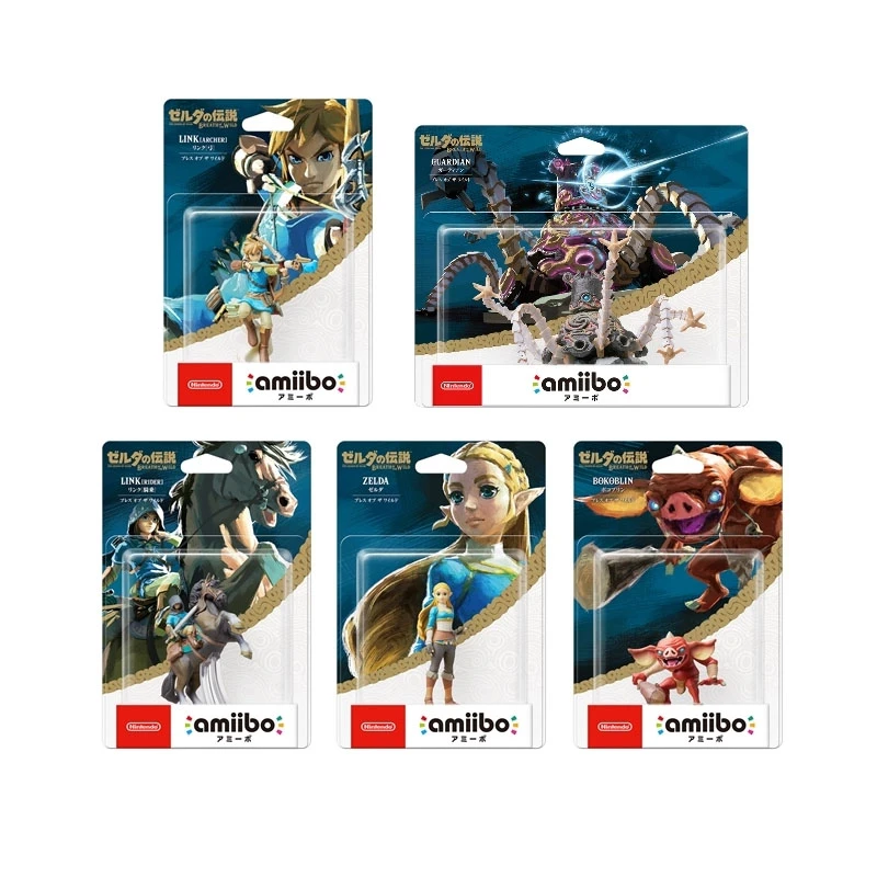 Nintendo Amiibo Figure The Legend Of Zelda Breath Of The Wild Link Wolf