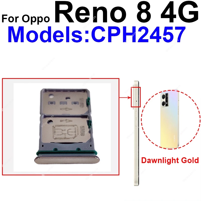 SIM Card Slot and Micro SD Card Reader Holder Socket Repair Parts
