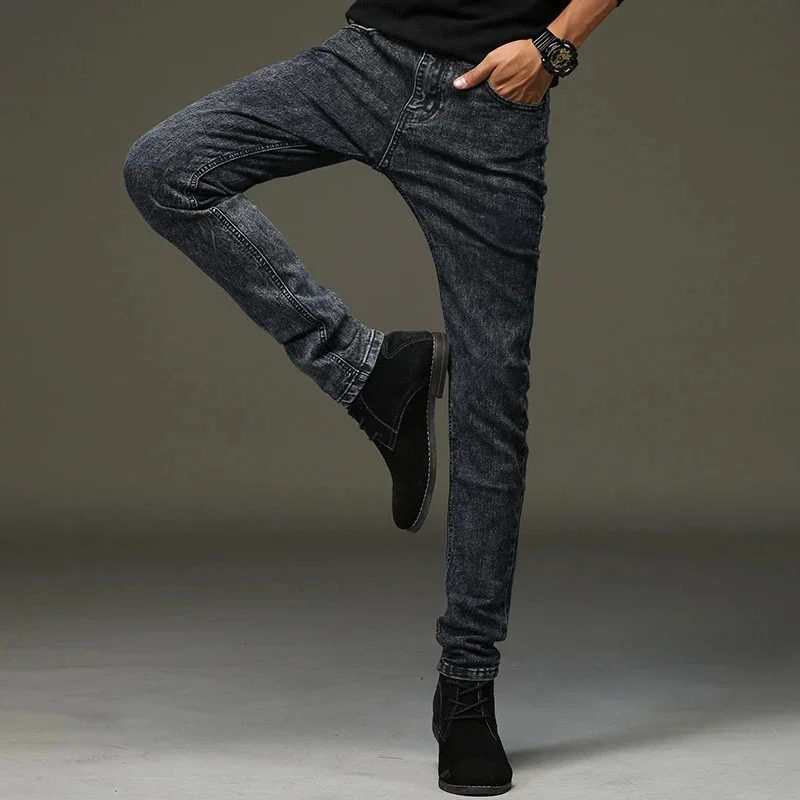 2024 New Arrival High Quality slim jeans men ,Classic Fashion Denim Skinny Jeans Male Men's casual High Quality Trousers