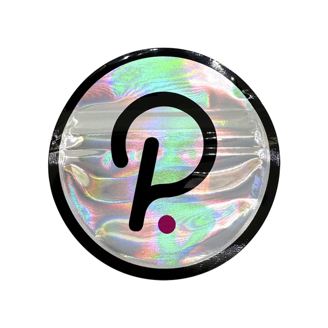 Livraison gratuite 7.5x7.5 cm 100 pièces 1g sacs Mylar holographique forme ronde sac à fermeture éclair anti-odeur pochette à fermeture éclair petits sacs 4