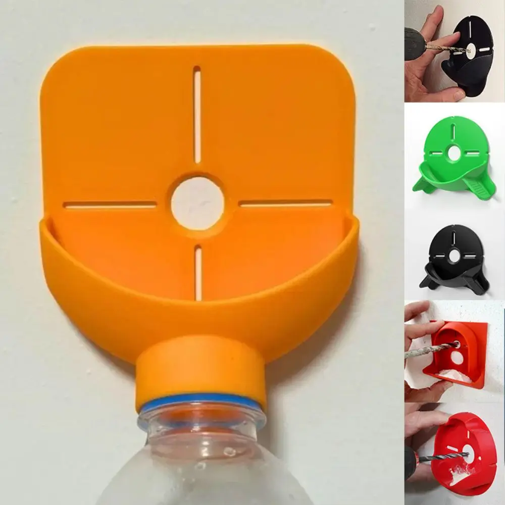 High Efficiency Wall Drilling Dust Collector Box Large Capacity Easy Installation Drill Dust Collector Non-Slip Universal