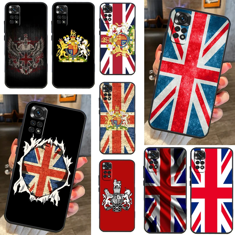 Inghilterra British Uk Union Jack Flag Per Xiaomi Redmi 10C 9C 12C 10A 9T Custodia Per Redmi Note 12 8 9 10 11 Pro 9S 10S 11S Cover