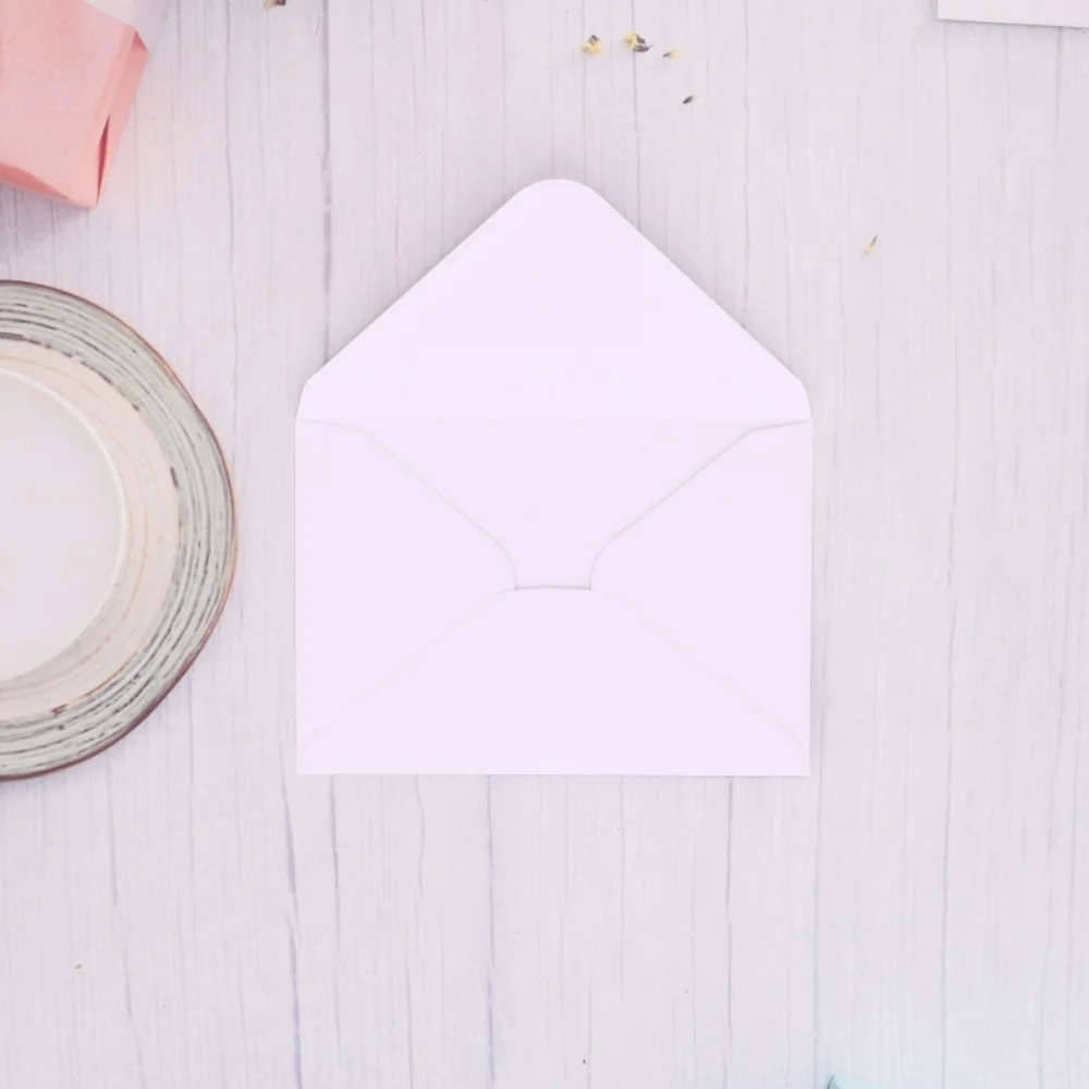 16x11cm Colorful Paper Envelopes for Gift Cute Wedding Invitation Scrapbooking Red Kraft Black Purple Color