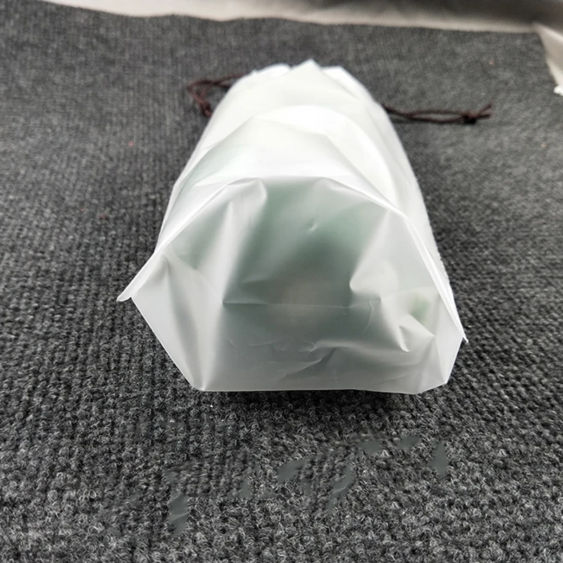 Portable Umbrella Cover Bag With Drawstring Reusable Matte Translucent Eva Material Umbrella Drip-Proof Organizer 1/2/5 Pcs umbrella cover,umbrella storage bag