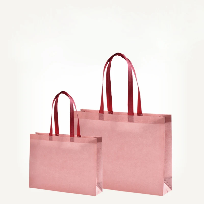 StoBag 25pcs Wholesale Non-woven Tote Bags Eco Fabric Portable Shopping Storage Reusable Large Pouch Custom Logo(Extra Fee) 2
