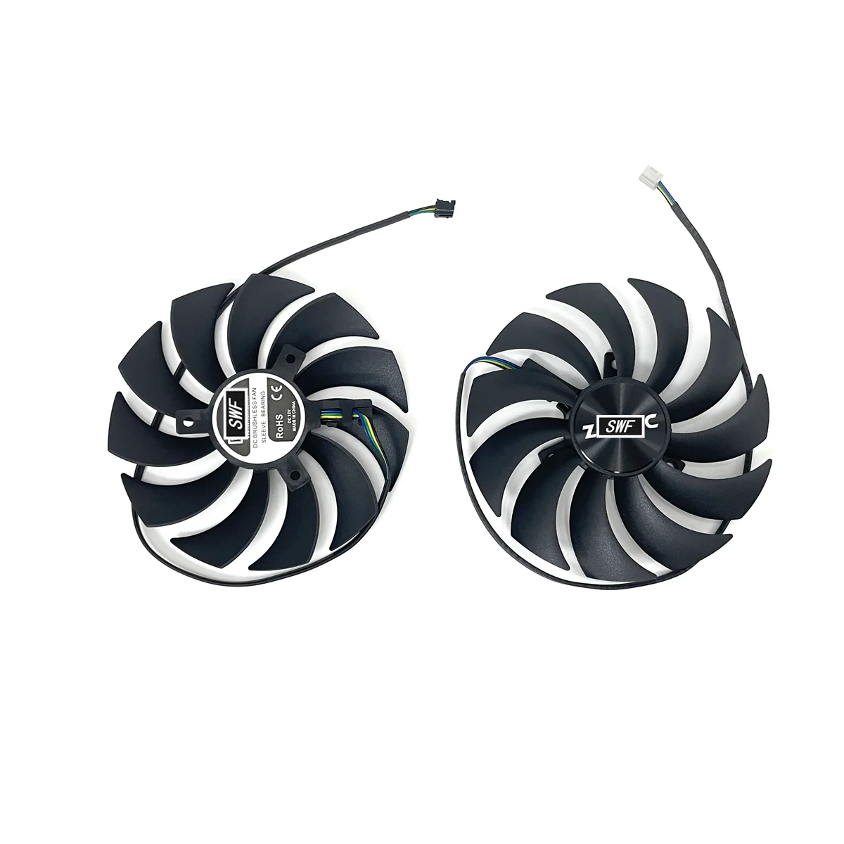 Ventilador de Refrigeração Gpu para Zotac Gaming Rtx 3070 Amp Holo Placa Gráfica Cooler Novo Cf1010u12s Gaa8s2u 0.45a Dc12v Rtx3070 100 mm - Imagem 5