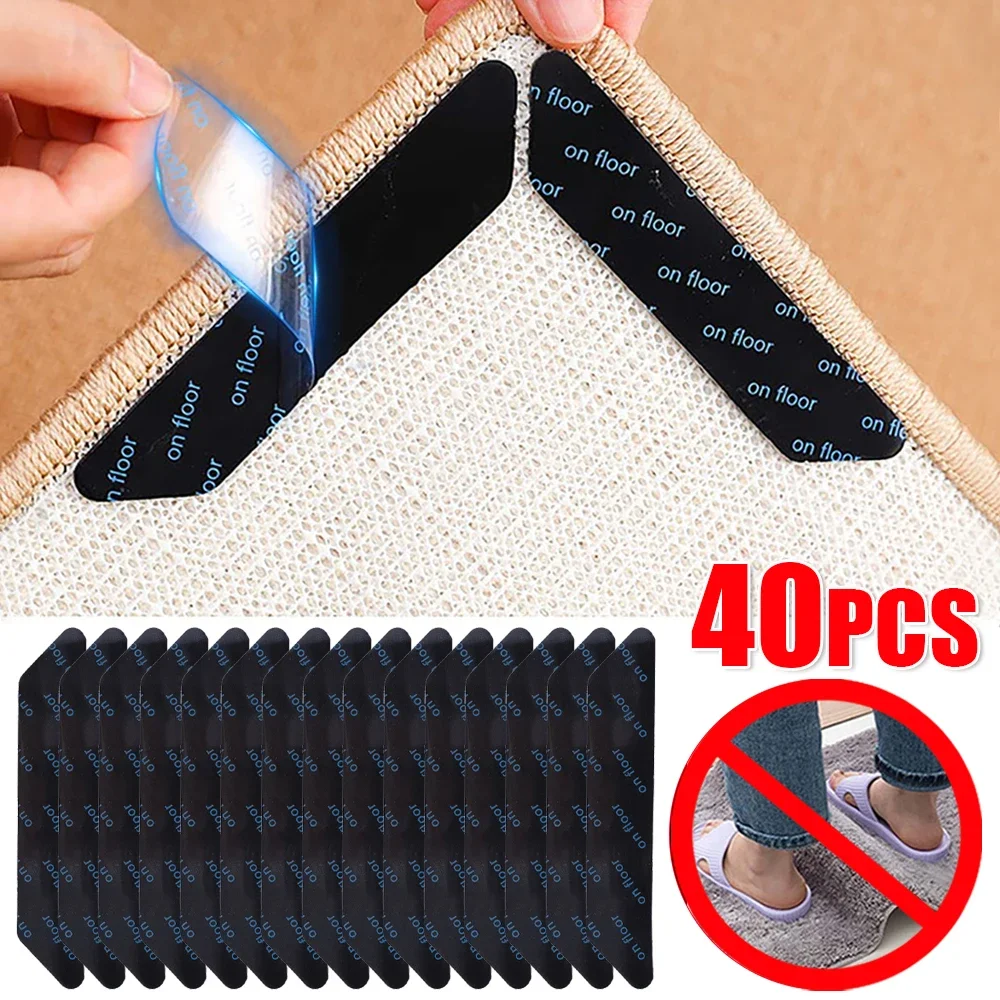 Rug Pad Grippers for Area Rugs - Pack of 25 Reusable - Ledg