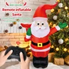 Christmas Gift RC Inflatable Santa Claus Toys Electric Rechargeable Children's Remote Control Toys Holiday Interactive Boys Gift 1