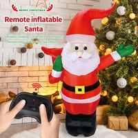 Christmas Gift RC Inflatable Santa Claus Toys Electric Rechargeable Children's Remote Control Toys Holiday Interactive Boys Gift 1