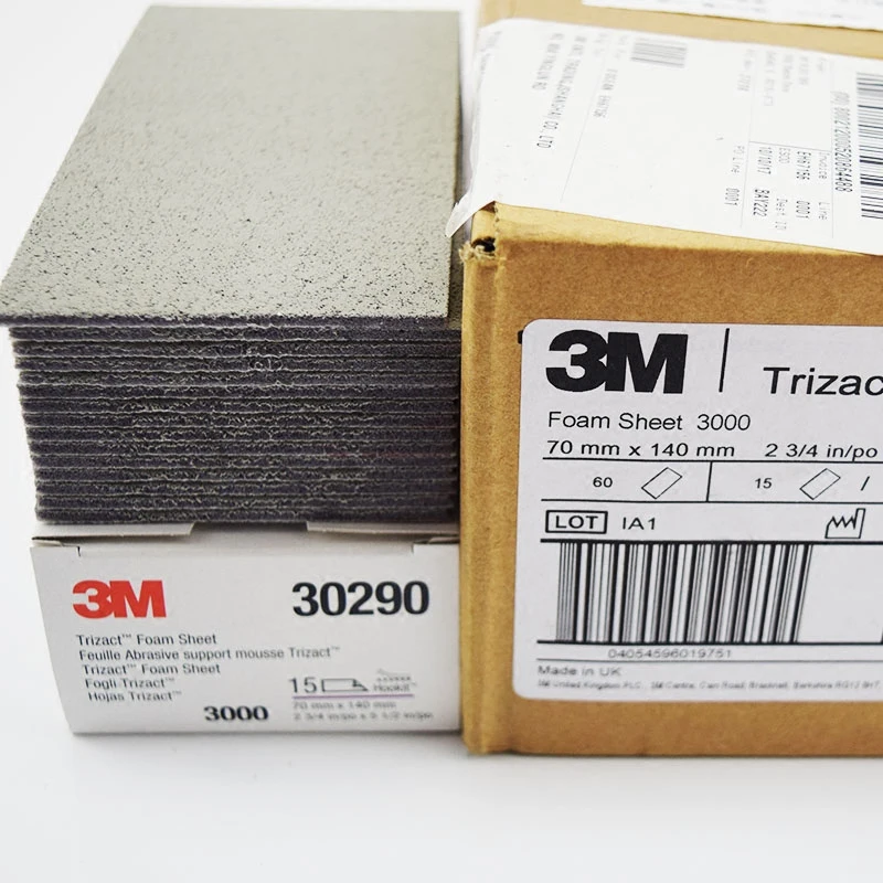 3M Trizact Abrasive Foam Sanding Discs For Precision Grinding And Polishing