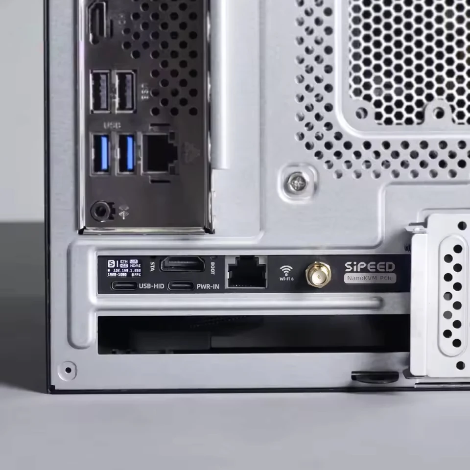 Sipeed NanoKVM-PCIe IP-KVM リモート コントロール操作