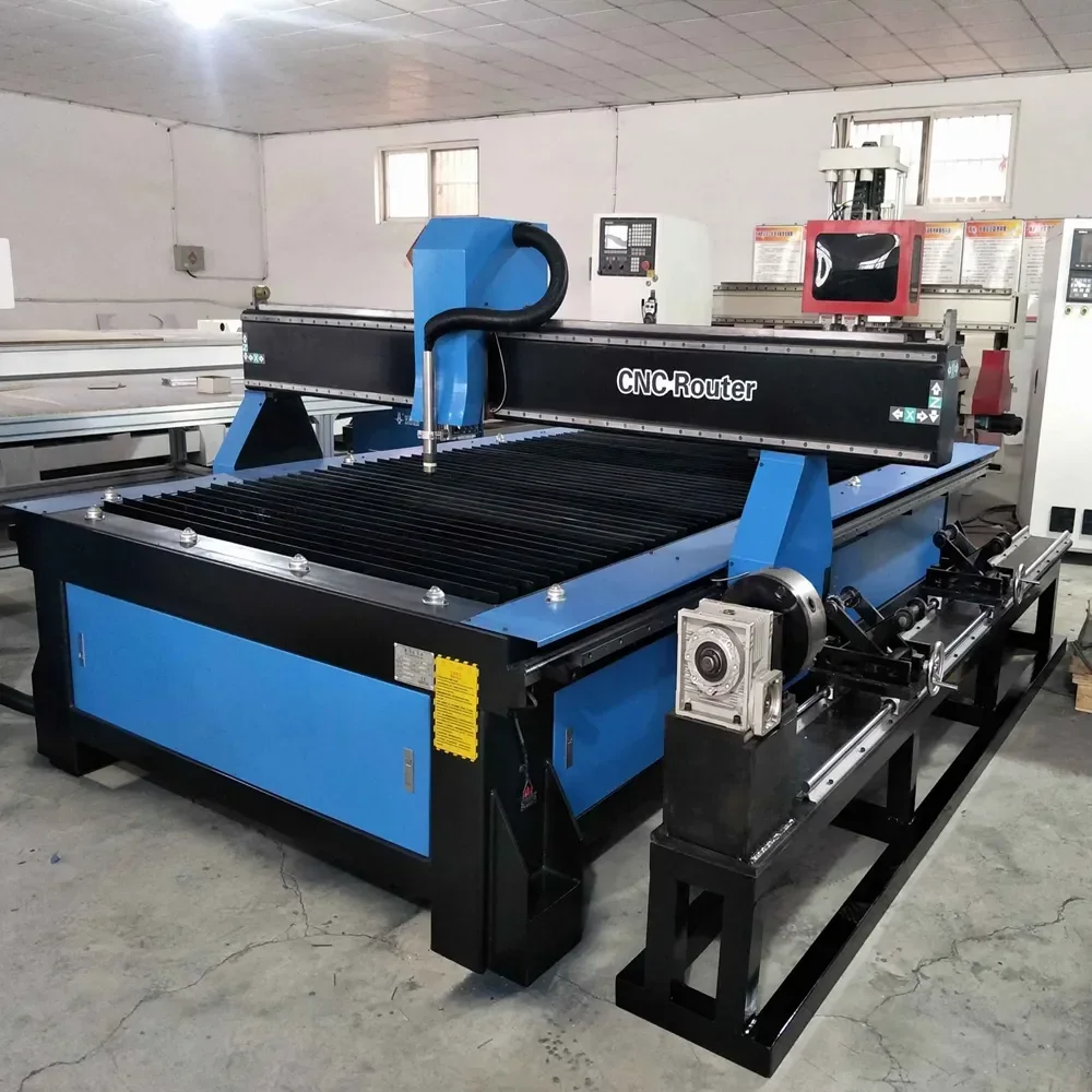 Small Business Plasma Cutter With Blade Table/Aluminum/Steel Panel And Piping Plasma Cutting Machine/CE FDA 63A Plasma Machine 2