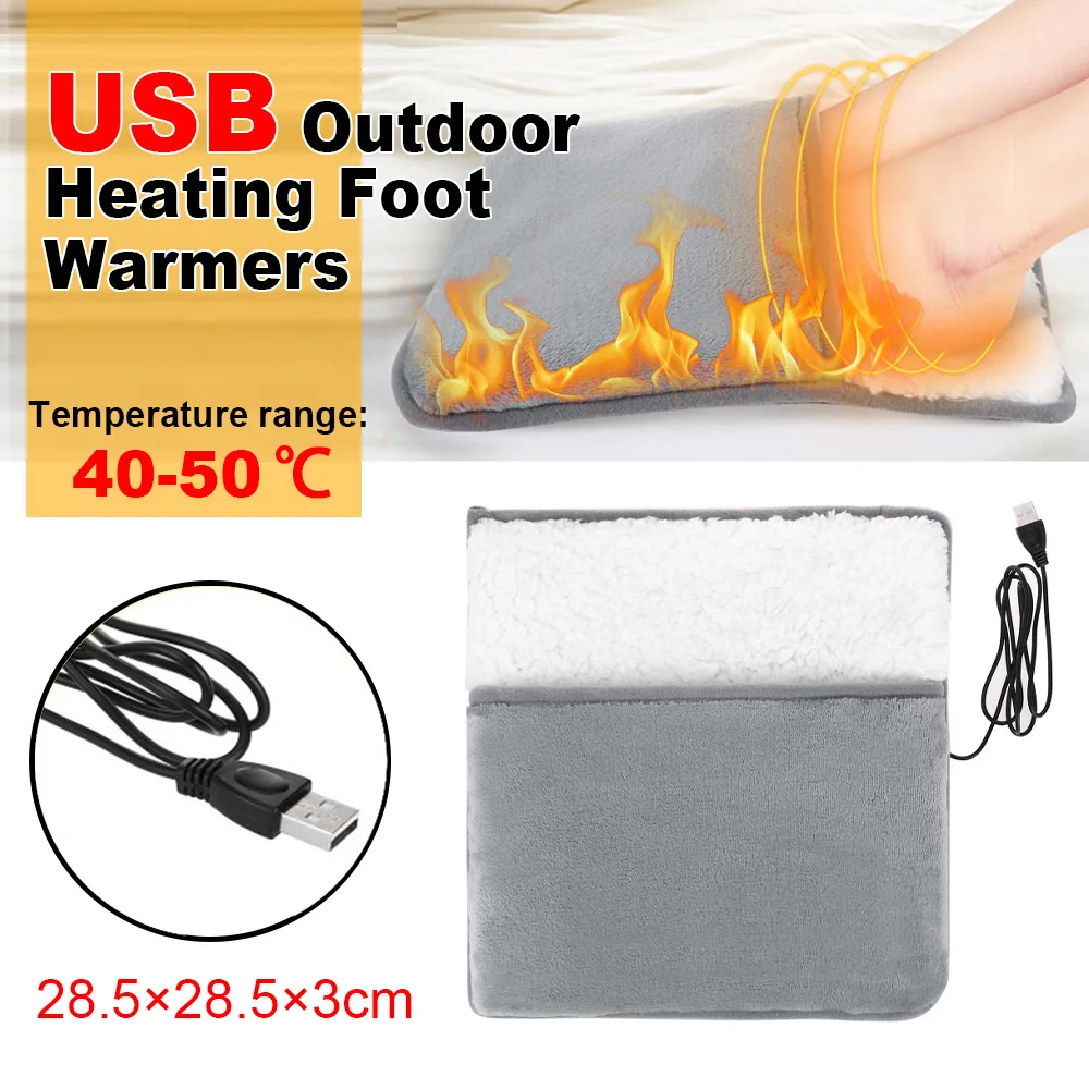 Electric Foot Warmer Heater Usb Electric Heating Foot Hand Warmer