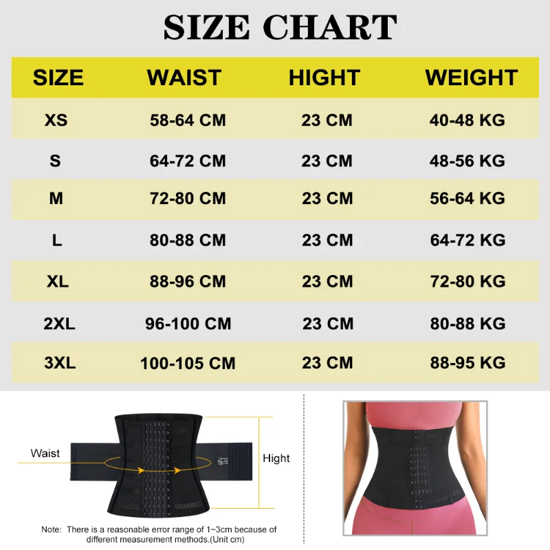 Waist Trainer Body Shaper Tummy Control Slimming Sheath Flat Belly Reductive Shapewear Women Corset Belts 2