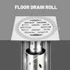 5/100PCS Disposable Hair Drain Catcher Mesh Anti-blocking Filter Floor Drain Sticker Shower Cover Kitchen Bathroom Sink Strainer 3