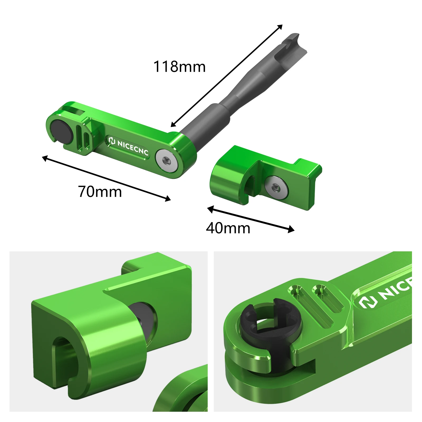 Für Kawasaki KLR 650 2011-2018 Motorrad Ein-Finger-Kupplungshebel Für Kawasaki KLR650 2018 2017 2016 2015 2014 2013 2012 2011 – Detail 9