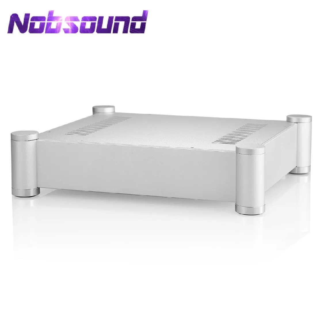 Nobsound Full Aluminum Chassis Amp Enclosure DIY Case Audio Amplifier Box 362×322×86mm